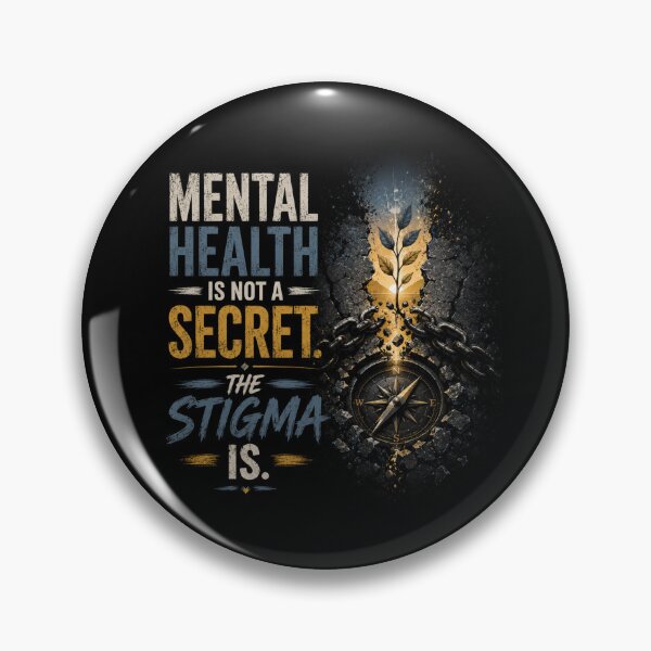 Item preview, Mental Health Awareness Break The Stigma designed and sold by WordsplusFabric.