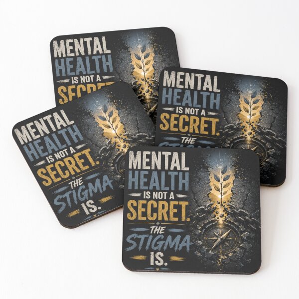 Item preview, Mental Health Awareness Break The Stigma designed and sold by WordsplusFabric.