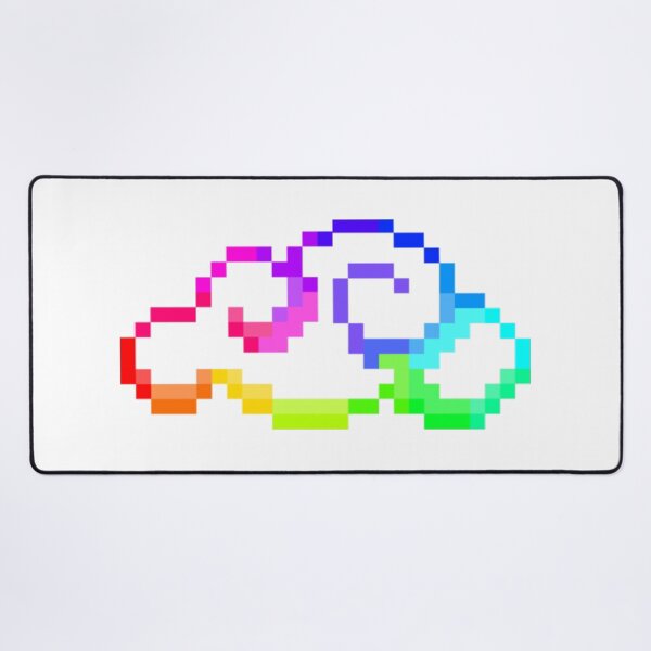 Item preview, Colorful Pixel Art Cloud Retro designed and sold by Urania1.