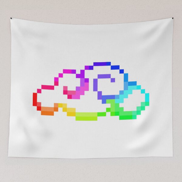 Item preview, Colorful Pixel Art Cloud Retro designed and sold by Urania1.