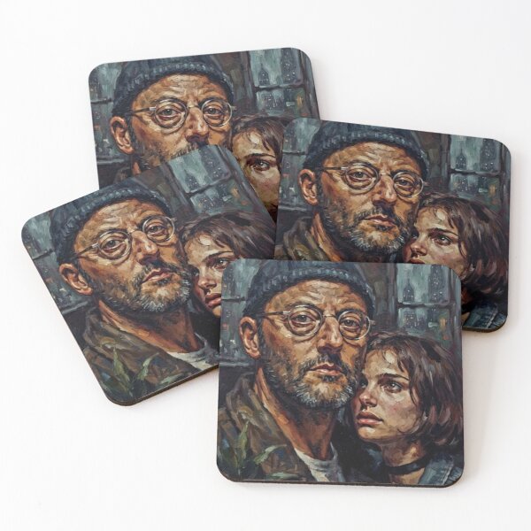 Item preview, Léon The Professional Retro Neo-Noir Crime Thriller Drama Tribute Art Poster designed and sold by Art's Diner.