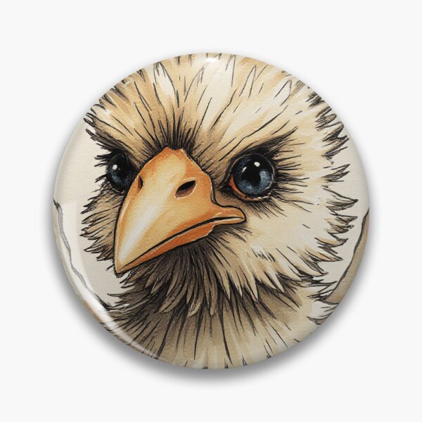 Item preview, Cute Baby Gryphon Chick Watercolor Art designed and sold by StudioForge.