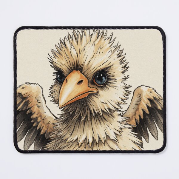 Item preview, Cute Baby Gryphon Chick Watercolor Art designed and sold by StudioForge.