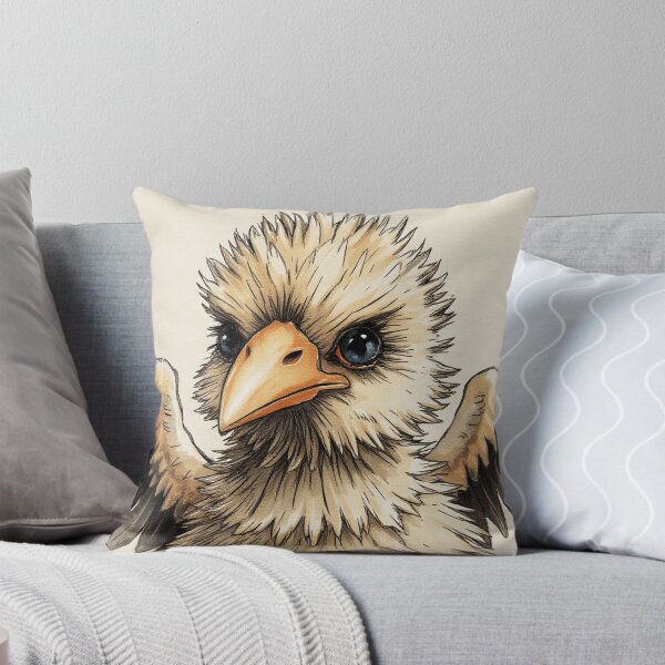 Item preview, Cute Baby Gryphon Chick Watercolor Art designed and sold by StudioForge.