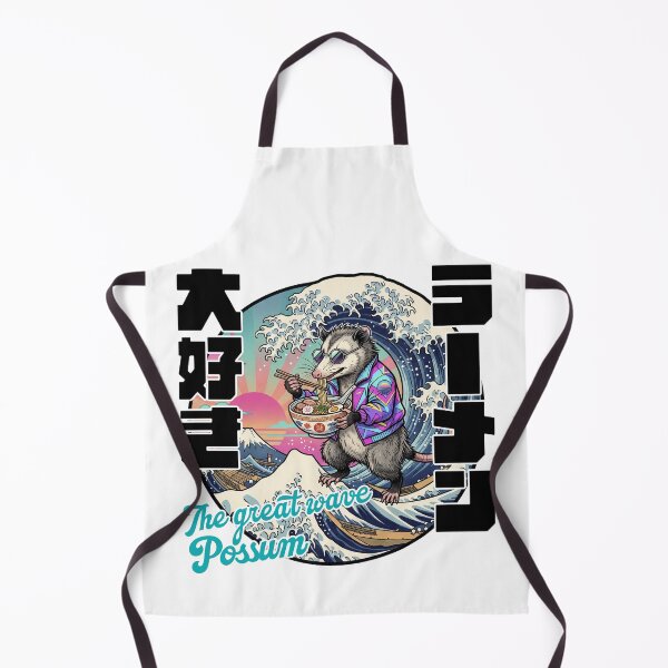 Item preview, Great ramen possum wave kanagawa the Great Wave designed and sold by LOVEARTDESIGN.