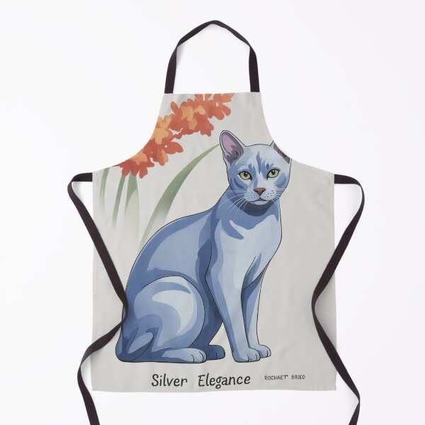 Item preview, Russian Blue Vector Portrait designed and sold by JebliDesign.