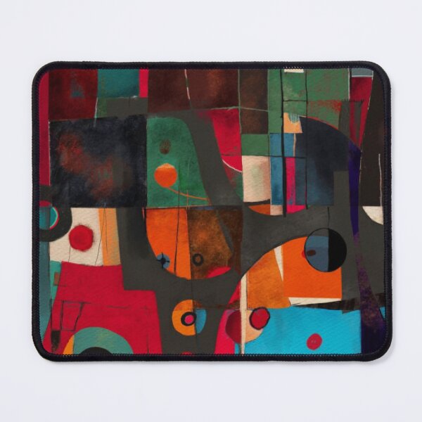Item preview, Vibrant Maximalist Geometric Pattern Composition designed and sold by NocturnalChroD.