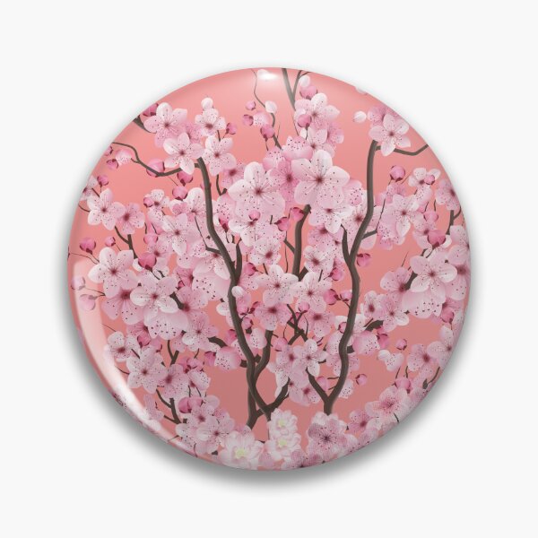Item preview, Elegant Pink Cherry Blossom Floral Art. designed and sold by Jyoti-Quotes.