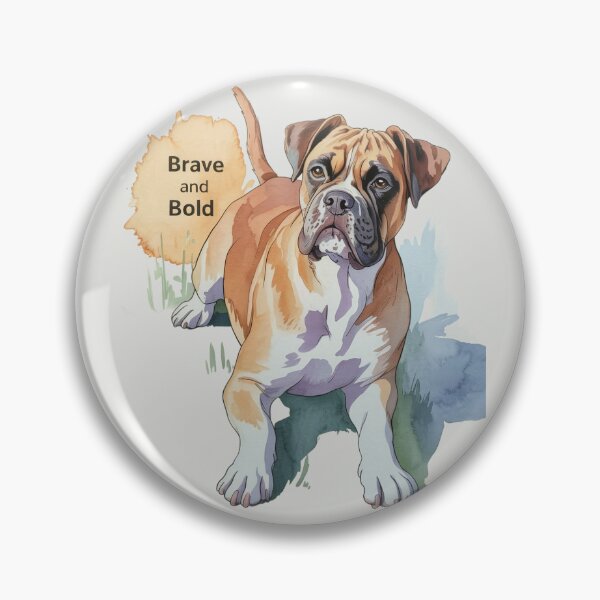 Item preview, Boxer Dog Watercolor Art designed and sold by JebliDesign.