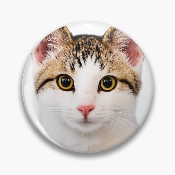 Item preview, Cute Tabby Kitten Portrait | Adorable Cat with Big Amber Eyes designed and sold by OliviaPhotosCA.