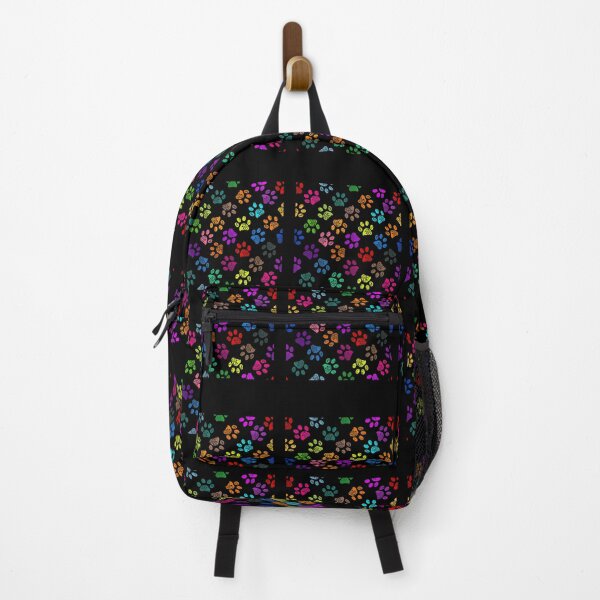 Item preview, Colorful Crayon Paw Print Seamless Pattern designed and sold by SoyLamderma.