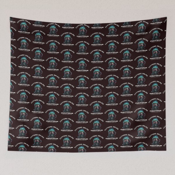 Item preview, Cyberpunk Coffee Skull | Coder Programmer Tech Humor - Cyberdyne designed and sold by Cree8if.