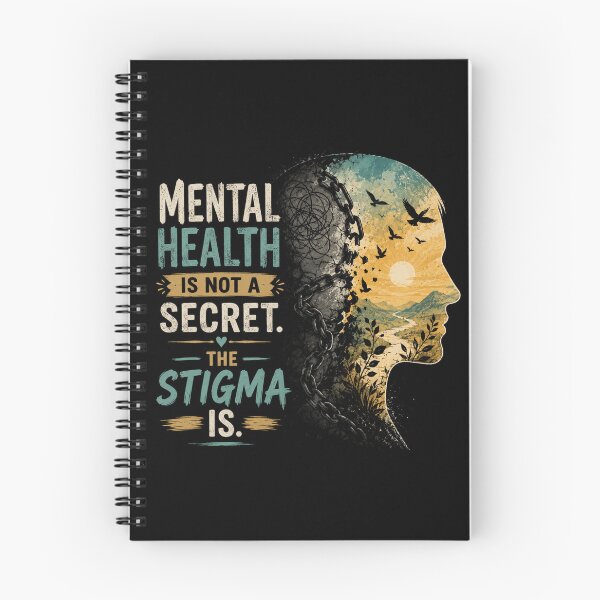 Item preview, Mental Health Awareness Break The Stigma designed and sold by WordsplusFabric.