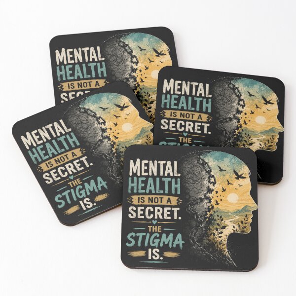 Item preview, Mental Health Awareness Break The Stigma designed and sold by WordsplusFabric.