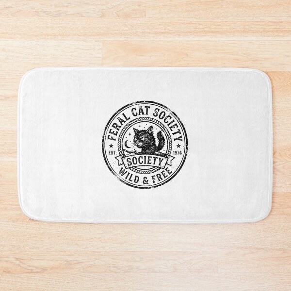 Item preview, Vintage Feral Cat Society Emblem designed and sold by Pixele.