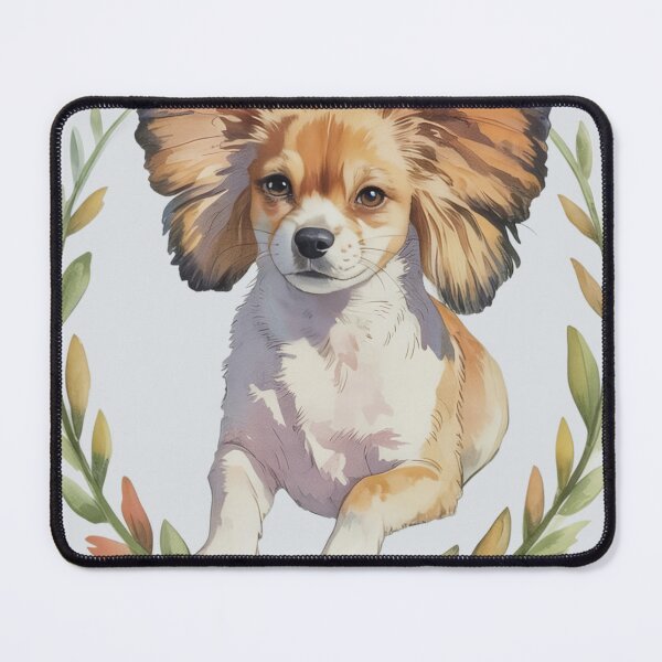 Item preview, Papillon Floral Portrait designed and sold by JebliDesign.