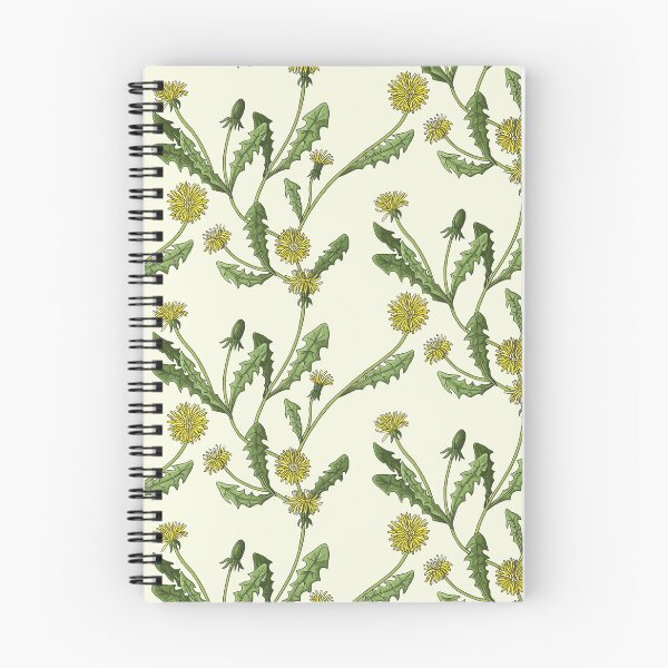 Item preview, String of dandelions on a white background designed and sold by Myriam Plante - artiste et auteure.