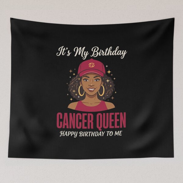 Item preview, It's My Birthday Cancer Queen Happy Birthday To Me Zodiac Woman designed and sold by SofenArt.