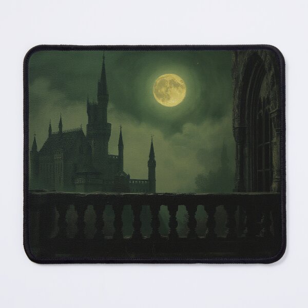 Item preview, Gothic Vampire Castle Under Full Moon designed and sold by StudioForge.