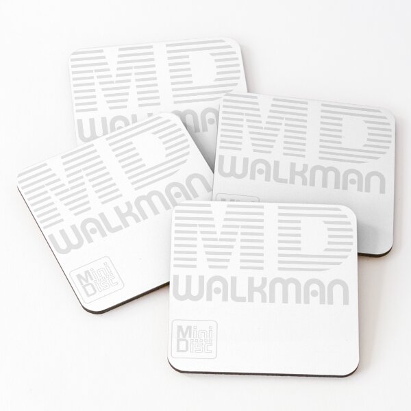 Artikelvorschau, MD Walk Man MZ-1 Retro-Audio-Minidisc WEISS entworfen und verkauft von jnxyz.
