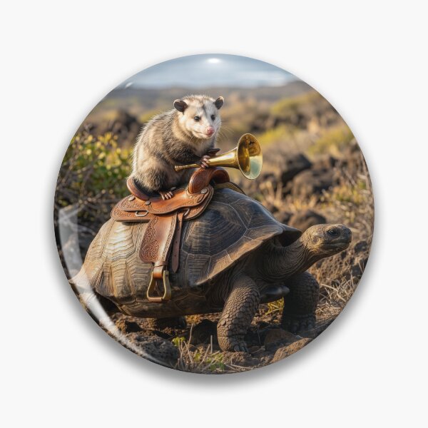 Item preview, Virginia Opossum Visits the Galapagos Islands designed and sold by Tridentulus.