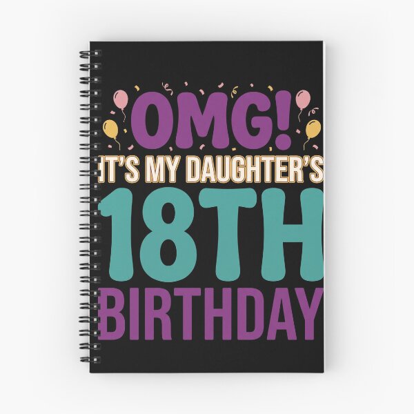 Item preview, OMG! It's My Daughter's 18th Birthday Parents Milestone Celebration designed and sold by SofenArt.