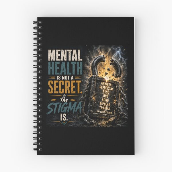 Item preview, Mental Health Awareness Break The Stigma designed and sold by WordsplusFabric.