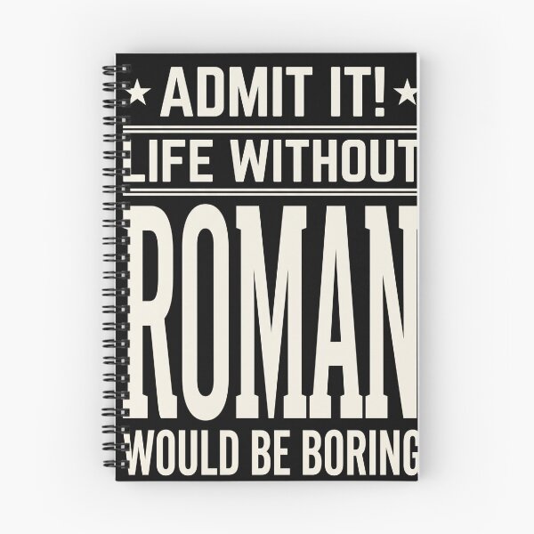 Item preview, Admit It! Life Without Roman Would Be Boring Personalized Name Gift designed and sold by SofenArt.
