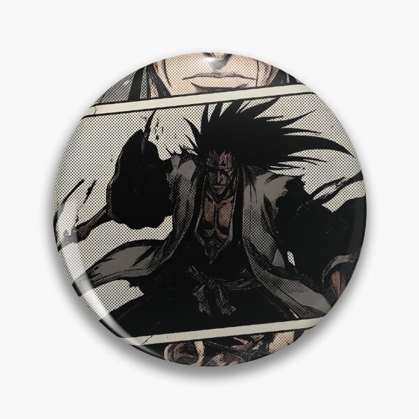Item preview, Kenpachi Zaraki Bleach Anime Streetwear Graphic Tee designed and sold by Senpaiwaves.