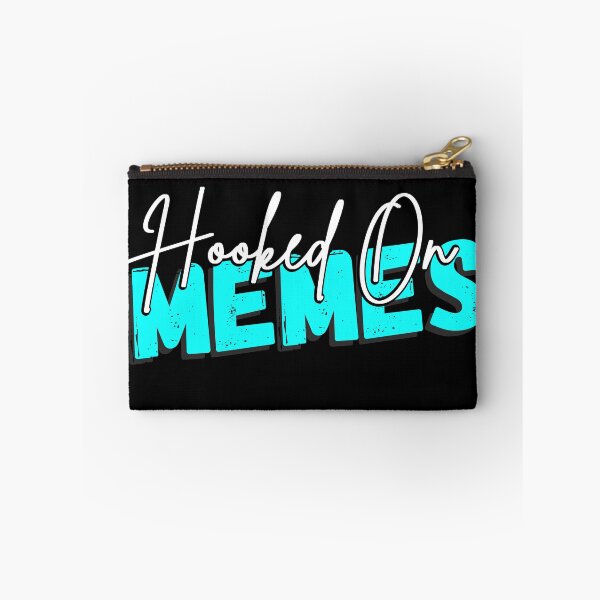 Item preview, Hooked On Memes Distressed Blue Y2K Graphic designed and sold by AXENT Designs.
