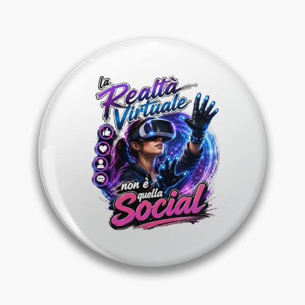 Item preview, La Realtà Virtuale non è quella Social – Tecnologia e Relazioni designed and sold by RipantinaFantasy .