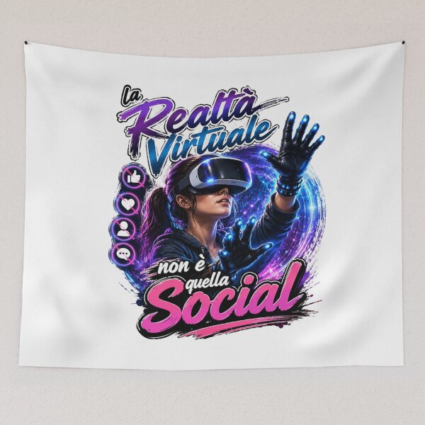 Item preview, La Realtà Virtuale non è quella Social – Tecnologia e Relazioni designed and sold by RipantinaFantasy .
