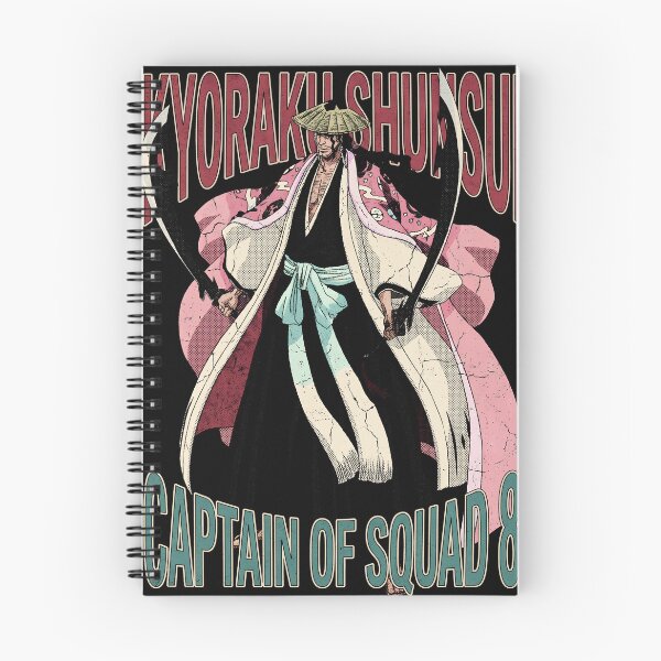 Item preview, Shunsui Kyoraku Bleach Anime Streetwear Graphic Tee designed and sold by Senpaiwaves.