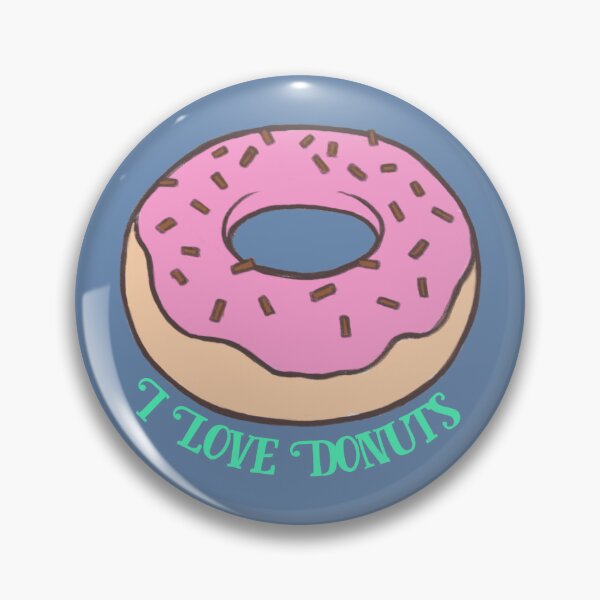 Item preview, I love donuts designed and sold by SageTeaArts.