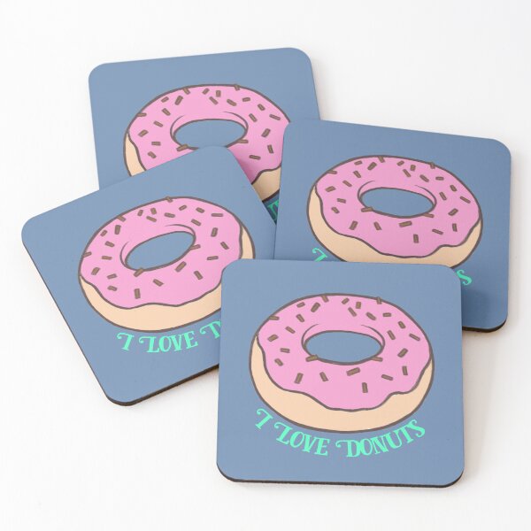 Item preview, I love donuts designed and sold by SageTeaArts.