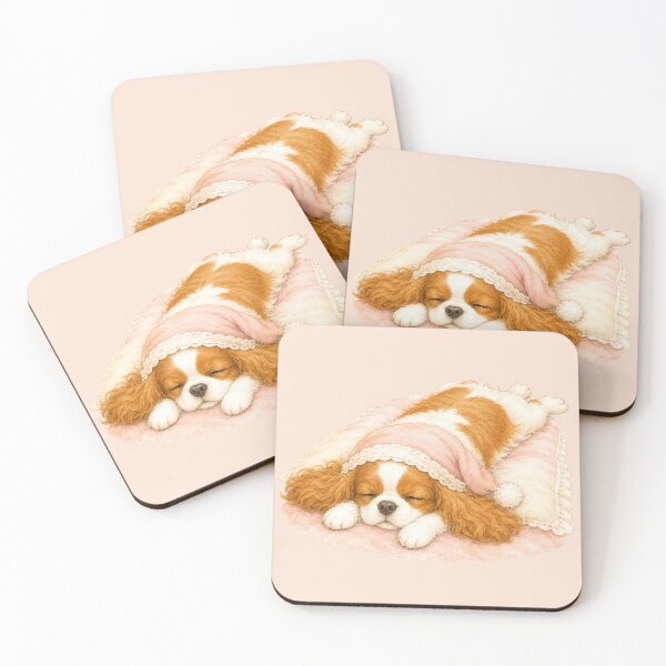 Item preview, Sleepy Cavalier Vol.11 | Flat Out Nap Blenheim Cavalier King Charles Spaniel designed and sold by SakuraWaStyle.