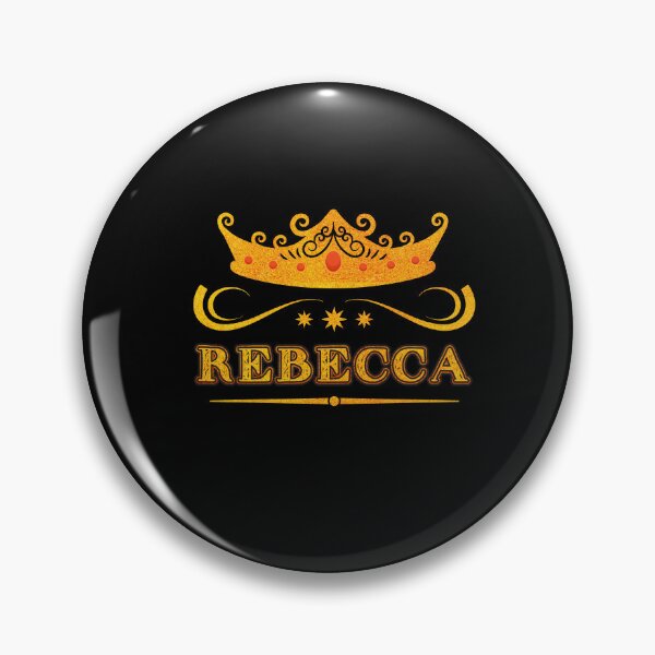 Item preview, Rebecca Personalized Name With Crown - Cool & Custom Gift for Girls, Teens designed and sold by Oussinc.