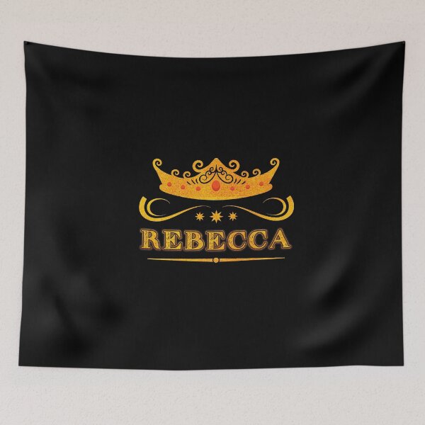 Item preview, Rebecca Personalized Name With Crown - Cool & Custom Gift for Girls, Teens designed and sold by Oussinc.