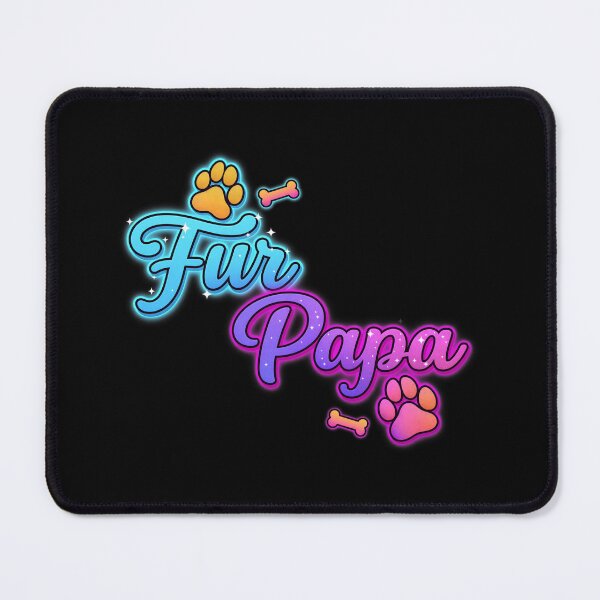Item preview, Colorful Fur Papa Paw Print Design designed and sold by SoyLamderma.