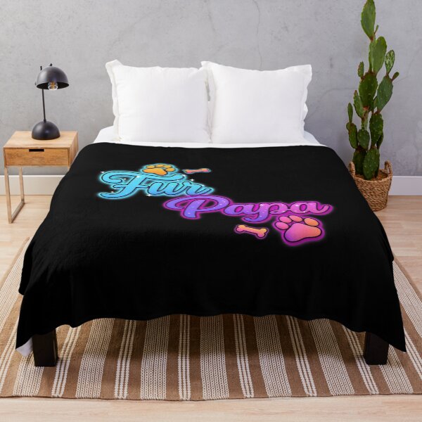Item preview, Colorful Fur Papa Paw Print Design designed and sold by SoyLamderma.