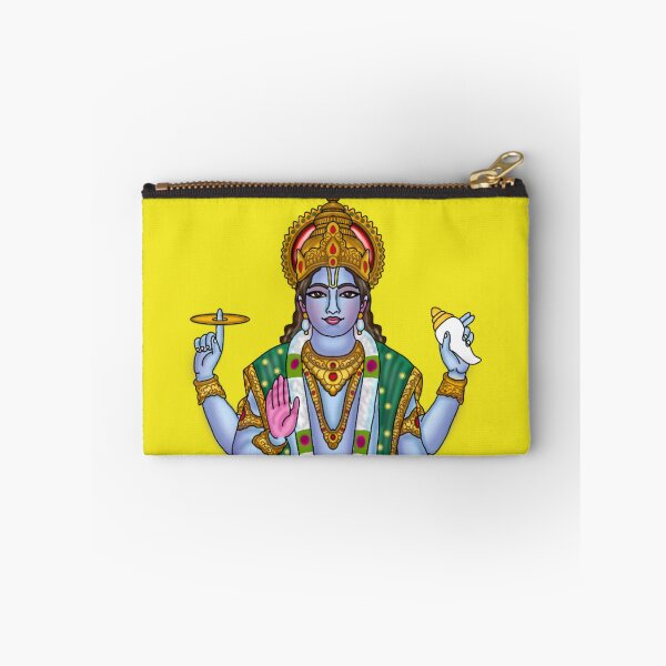 Item preview, Lord Vishnu Artwork | Divine Hindu God Digital Painting Illustration designed and sold by Harshit_Digital_Arts.