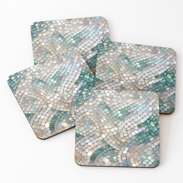 Item preview, Mother of Pearl Mosaic designed and sold by WeaveSphere.