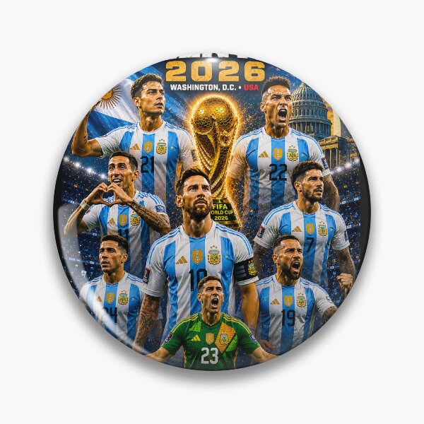 Item preview, FIFA 2026 WORLD CUP - ARGENTINA - Champions of Passion and Glory designed and sold by DBM Photo Art 1.