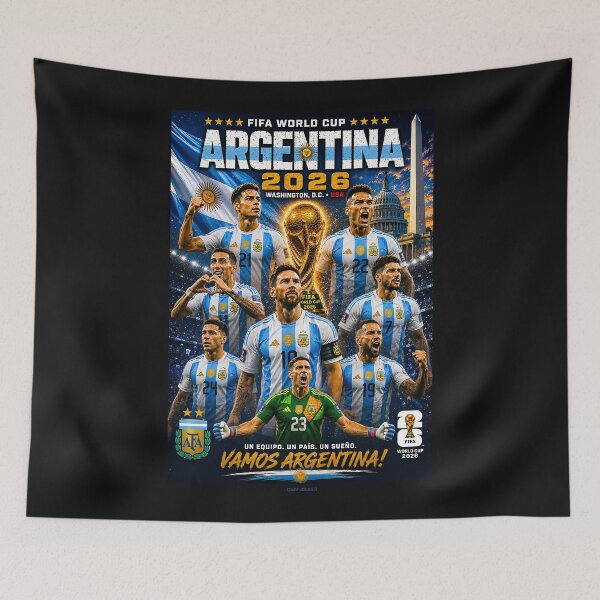 Item preview, FIFA 2026 WORLD CUP - ARGENTINA - Champions of Passion and Glory designed and sold by DBM Photo Art 1.