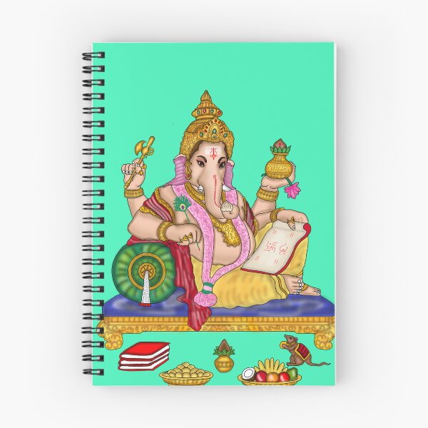 Item preview, Lord Ganesha Artwork | Divine Ganpati Digital Art & Hindu Spiritual Illustration designed and sold by Harshit_Digital_Arts.