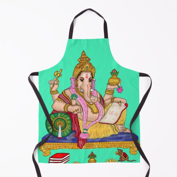 Item preview, Lord Ganesha Artwork | Divine Ganpati Digital Art & Hindu Spiritual Illustration designed and sold by Harshit_Digital_Arts.