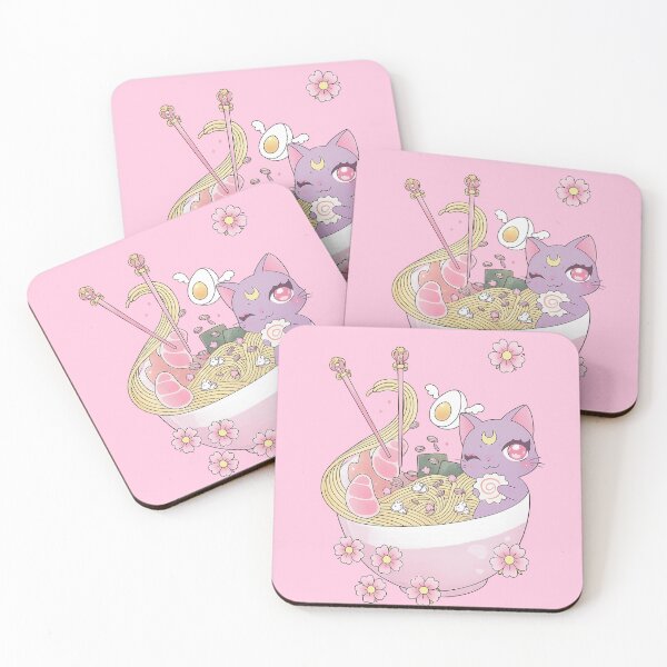 Item preview, Moon eating ramen designed and sold by YChangShop.