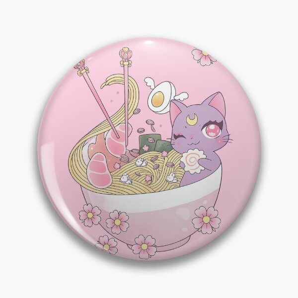 Item preview, Moon eating ramen designed and sold by YChangShop.