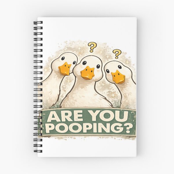 Item preview, Funny Are You Pooping Ducks Dark Variant designed and sold by ATMAS SHOP.