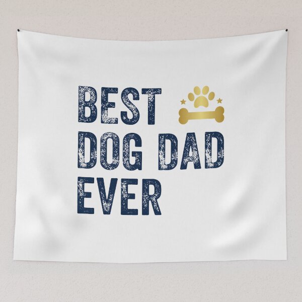 Item preview, Vintage Best Dog Dad Ever Paw Bone designed and sold by SoyLamderma.